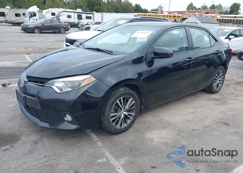 2016 Toyota Corolla Le Plus z USA, uszkodzony, nr VIN 2T1BURHE8GC624081